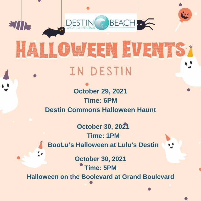 Halloween Events in Destin Destin Beach Vacation Rentals